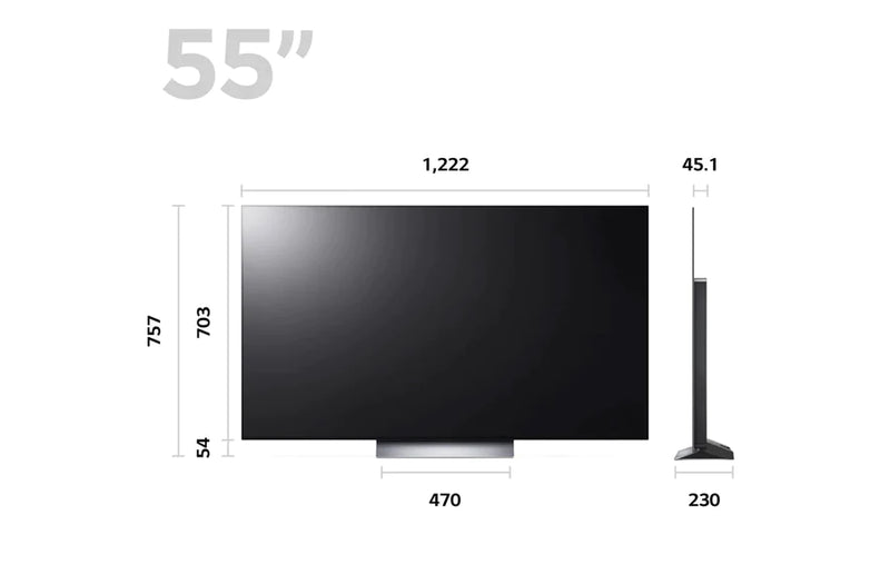 LG OLED55C36LC 55" Smart 4K Ultra HD HDR OLED TV with Amazon Alexa [10% off]