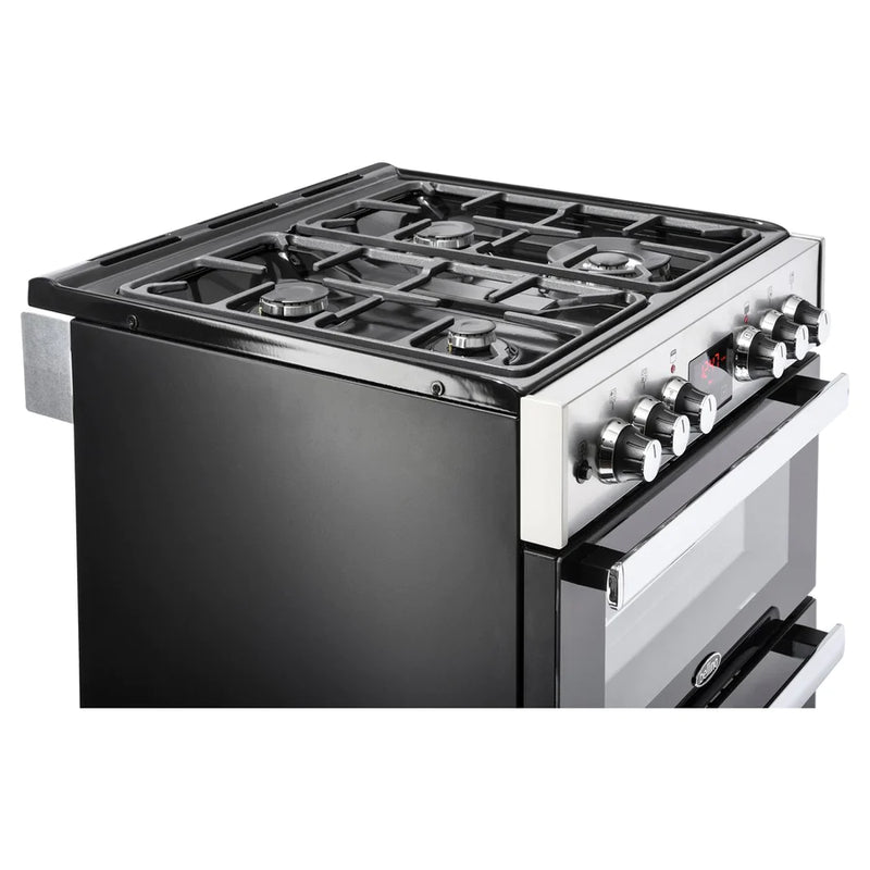 Belling Cookcentre 60DFSS 60cm Dual Fuel Cooker in Stainless Steel