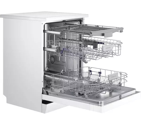Samsung DW60M6050FW Series 6 Freestanding 14 Place Settings Dishwasher With Top Cutlery Rack
