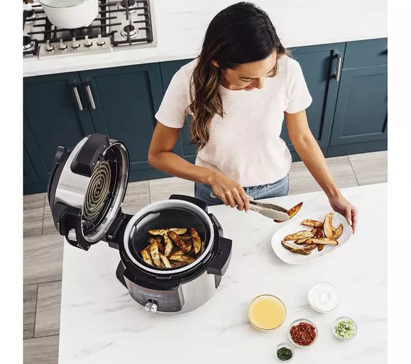 NINJA Foodi MAX 15-in-1 SmartLid OL750UK Multicooker & Air Fryer - Stainless Steel & Black*contact store for price*