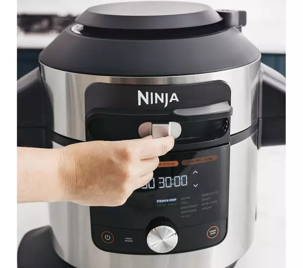 NINJA Foodi MAX 15-in-1 SmartLid OL750UK Multicooker & Air Fryer - Stainless Steel & Black*contact store for price*