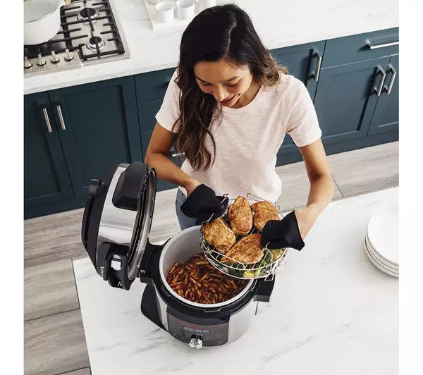 NINJA Foodi MAX 15-in-1 SmartLid OL750UK Multicooker & Air Fryer - Stainless Steel & Black*contact store for price*