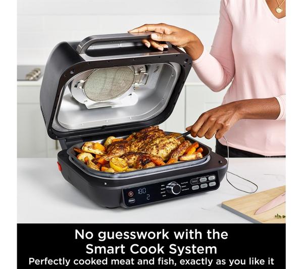 Ninja AG651UK Foodi MAX Pro Health Grill, Flat Plate & Air Fryer*contact store for price*