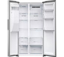 Haier HSR5918DIMP Series 5 Plumbed Ice & Water American style Fridge Freezer - Stainless steel