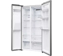 Haier HSR5918DIMP Series 5 Plumbed Ice & Water American style Fridge Freezer - Stainless steel