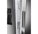 Haier HSR5918DIMP Series 5 Plumbed Ice & Water American style Fridge Freezer - Stainless steel