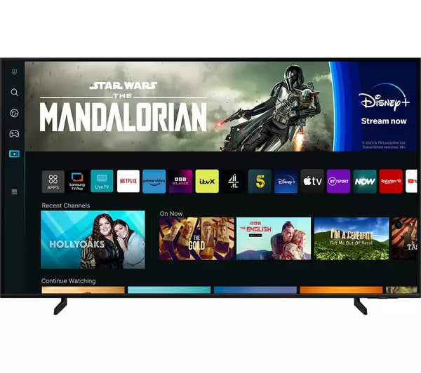 SAMSUNG QE43Q60DAUXXU 43" Smart 4K Ultra HD HDR QLED TV with Bixby & Alexa [Free 5-year parts & labour guarantee]