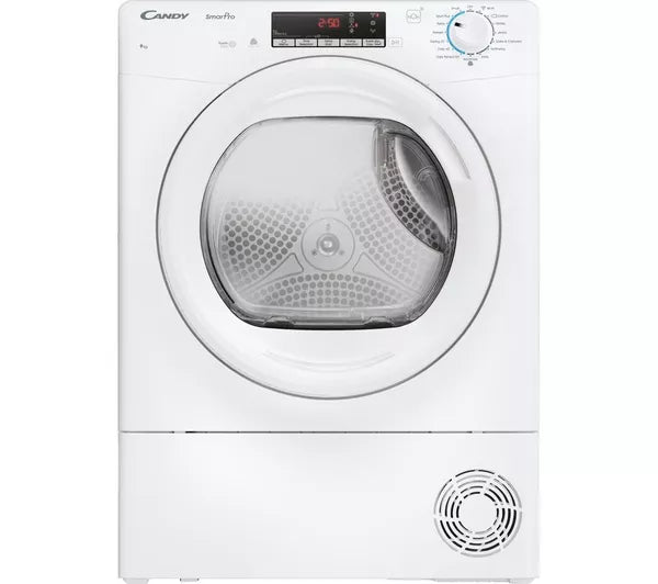 Candy CROE C9TE-80 9kg Condenser Tumble Dryer - White [Water Container In Door]  *Contact store for pricing*