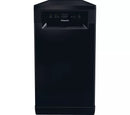 Hotpoint HP2FE10CS90BUK 45cm Slimline Dishwasher - Black