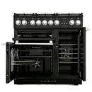 Rangemaster NEX90EISL/C 90cm Nexus Induction Range Cooker - Slate/Chrome *contact store for price*