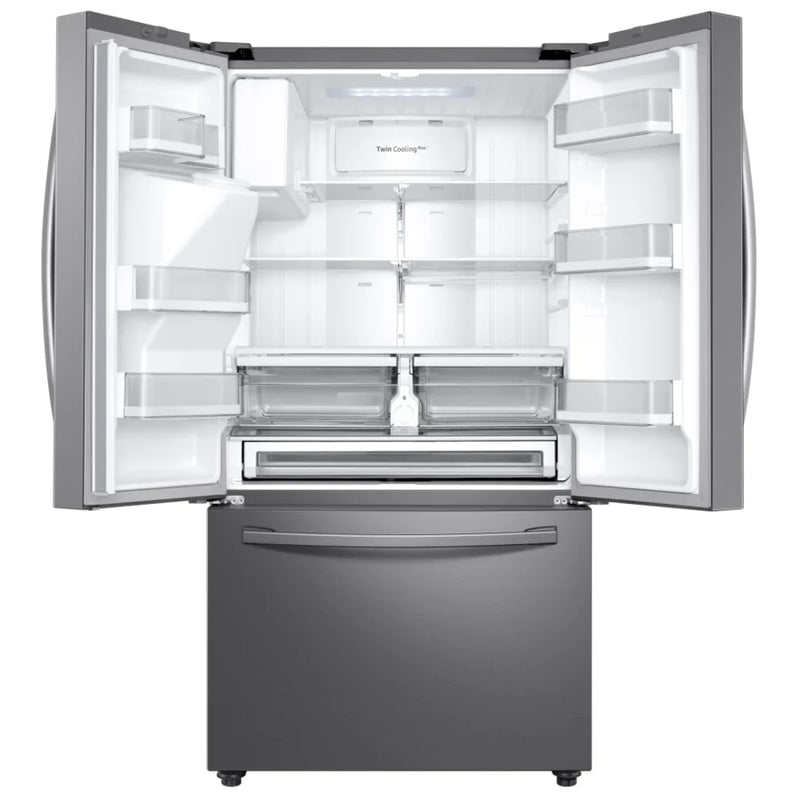 SAMSUNG Series 8 RF23R62E3SR/EU French Style Fridge Freezer - Real Stainless [Free 5 year parts & labour warranty]