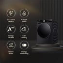 Hisense WF7S1247BB Auto Dosing 12kg 1400 Spin Washing Machine - Black *£100 Cashback*   *Contact store for pricing*