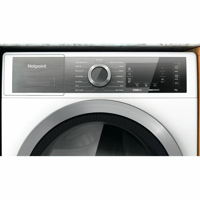 Hotpoint H7W945WBUK GentlePower 9kg 1400rpm Washing Machine [Free 5-year parts & labour warranty]