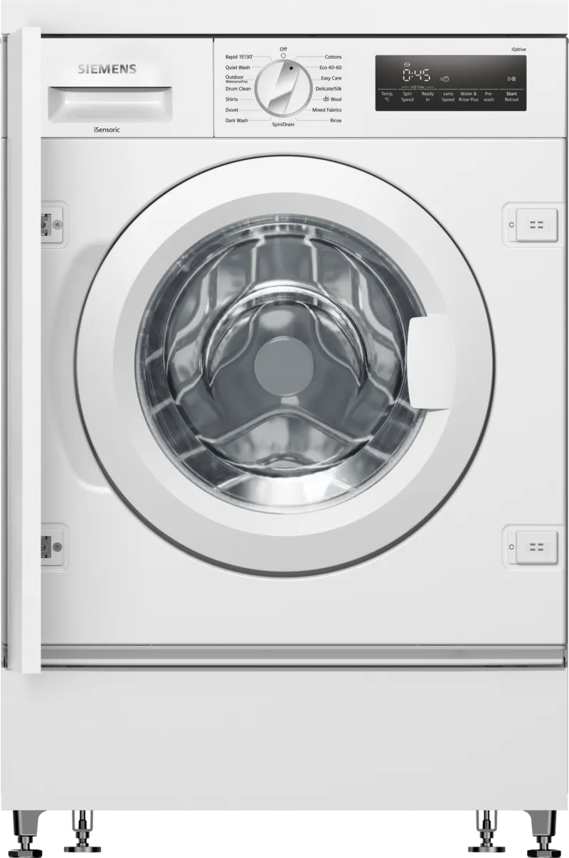 Siemens iQ700 WI14W502GB Built-in 8kg 1400rpm Washing machine - White [Free 5-year parts & labour guarantee]  *Contact store for pricing*