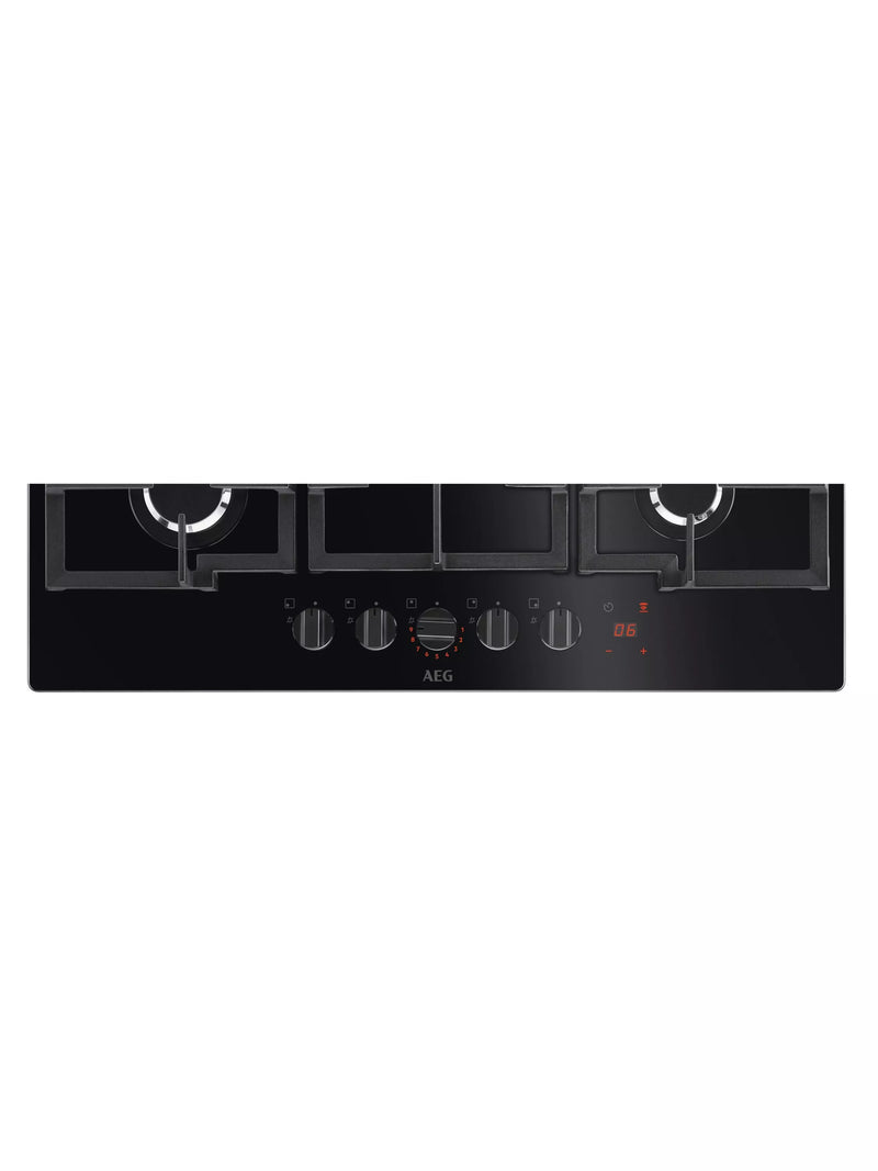 AEG HKB75450NB 75cm Gas on Glass Hob - Black*contact store for price*