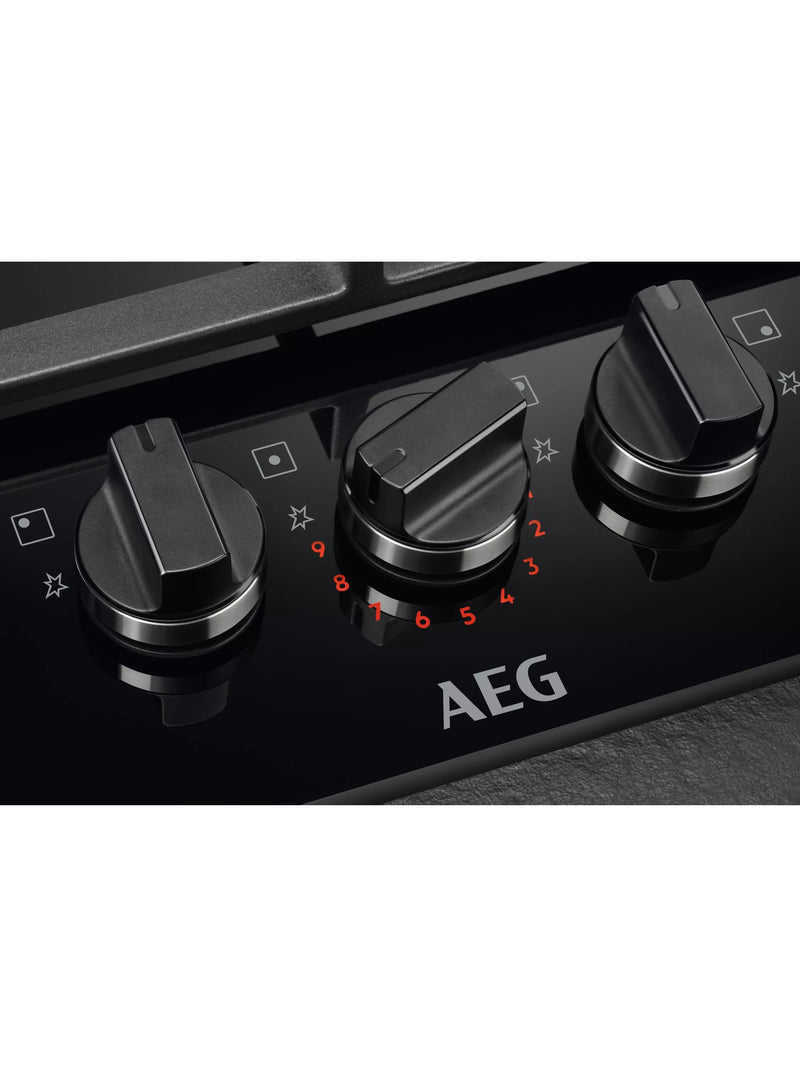 AEG HKB75450NB 75cm Gas on Glass Hob - Black*contact store for price*