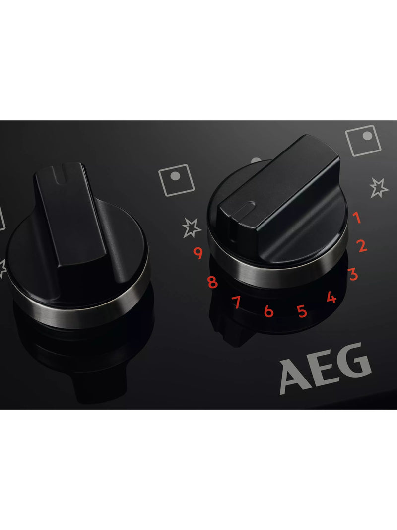 AEG HKB75450NB 75cm Gas on Glass Hob - Black*contact store for price*