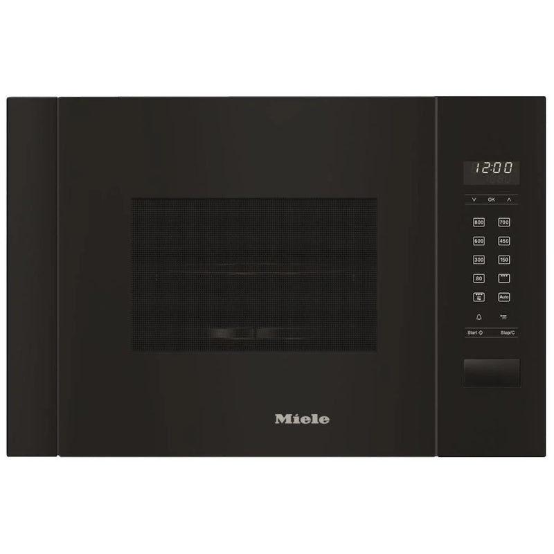 Miele M2224SC 900W 50cm Built-In Microwave with Grill - Black*contact store for price*