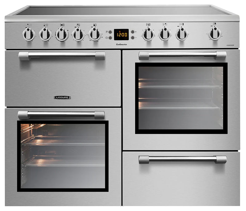 Leisure CK100C210X 100cm Cookmaster Electric Ceramic Range Cooker - Stainless Steel