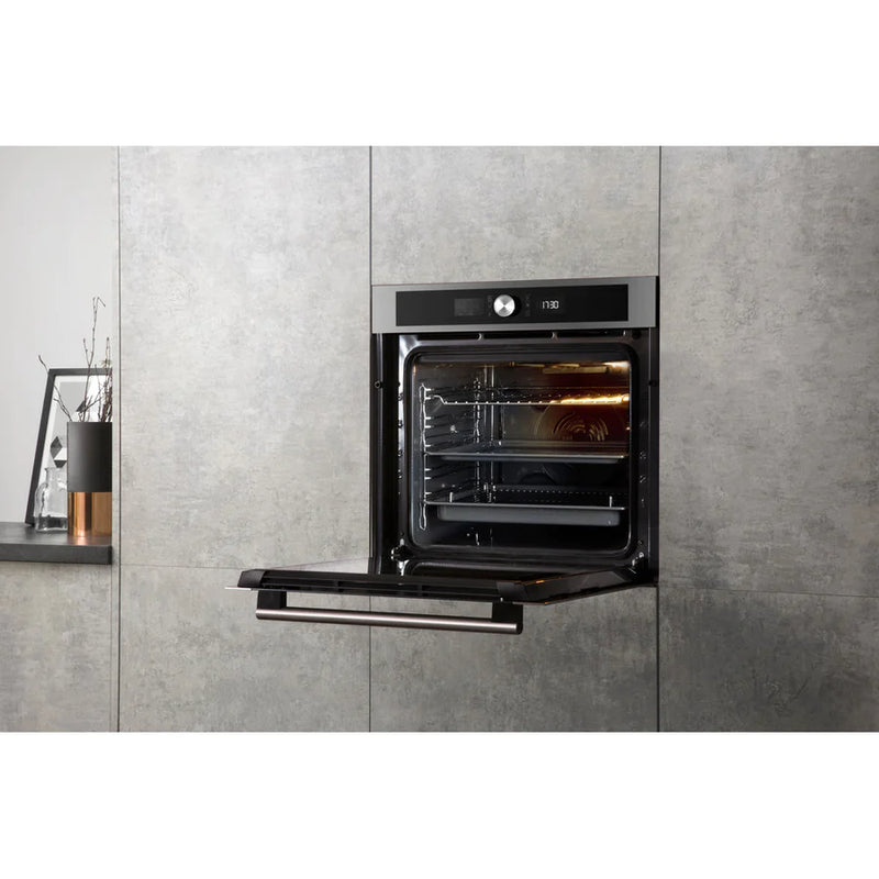 Hotpoint SI4854PIX Multifunction Single Oven With Pyrolytic Cleaning - Stainless Steel