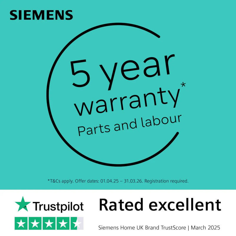 Siemens WG56B2A2GB iQ700 10kg 1600rpm Washing Machine *Contact store for pricing*