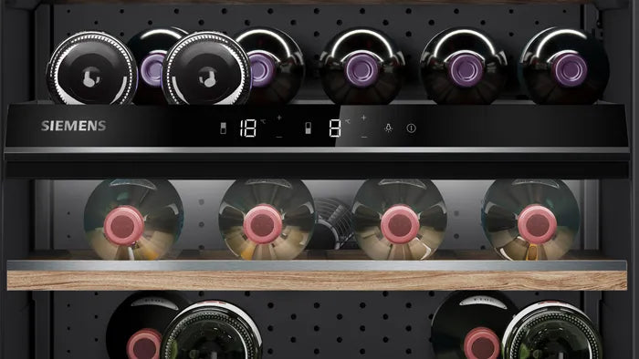 Siemens KU21WAHG0G iQ500 60cm Built-in wine cooler [contact store for pricing]