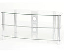 TTAP Vantage 800 TV stand - Clear Glass [TVs up to 40'']