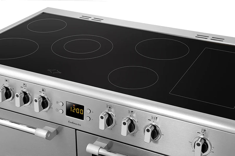 Leisure CK100C210X 100cm Cookmaster Electric Ceramic Range Cooker - Stainless Steel