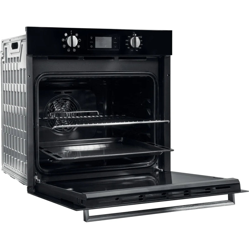 INDESIT IFW6340BL Electric Oven - Black