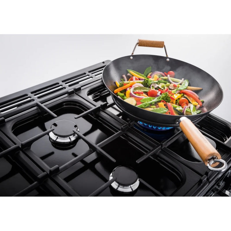 Rangemaster CLDL100DFPGBL/CM1 14638 Classic Deluxe 100cm Dual Fuel Range cooker - Black/Chrome*contact store for price*