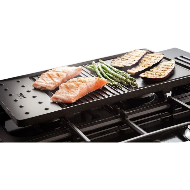 Rangemaster CLDL100DFPGBL/CM1 14638 Classic Deluxe 100cm Dual Fuel Range cooker - Black/Chrome*contact store for price*