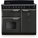 Rangemaster CLDL100EIPSLT/CM1 Classic Deluxe 100cm Induction Range cooker - Slate/Chrome