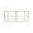 TTAP Vantage 800 TV stand - Clear Glass [TVs up to 40'']