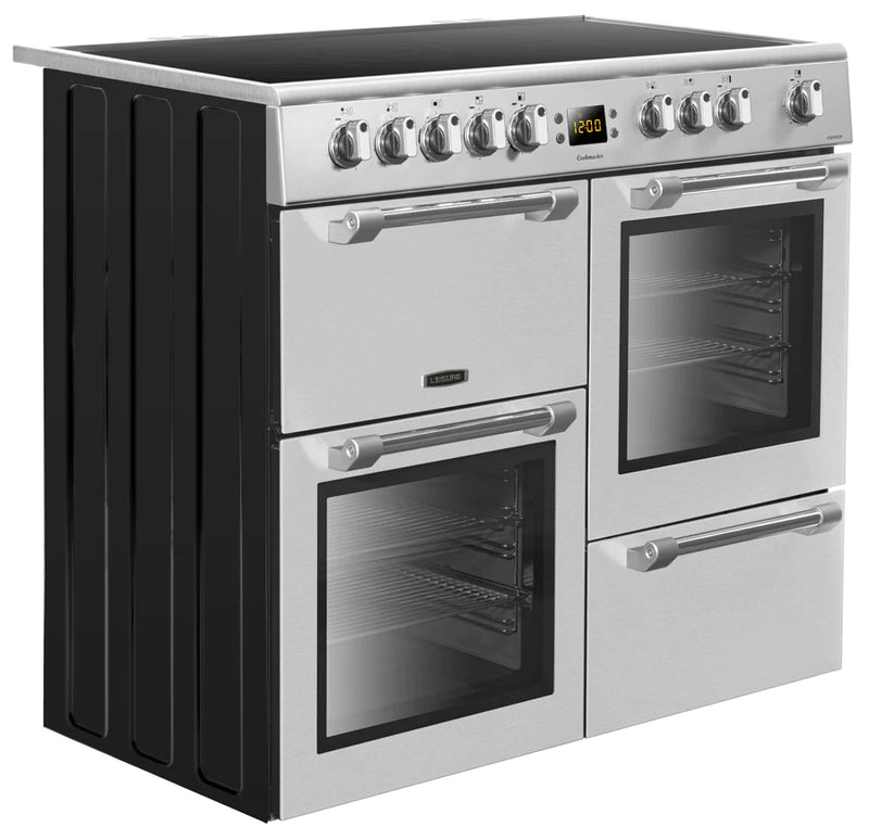 Leisure CK100C210X 100cm Cookmaster Electric Ceramic Range Cooker - Stainless Steel