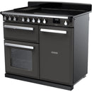 Rangemaster ESDL100EIPSLT/CM1 Estel Deluxe 100cm Induction Range cooker - Slate/Chrome