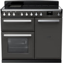 Rangemaster ESDL100EIPSLT/CM1 Estel Deluxe 100cm Induction Range cooker - Slate/Chrome