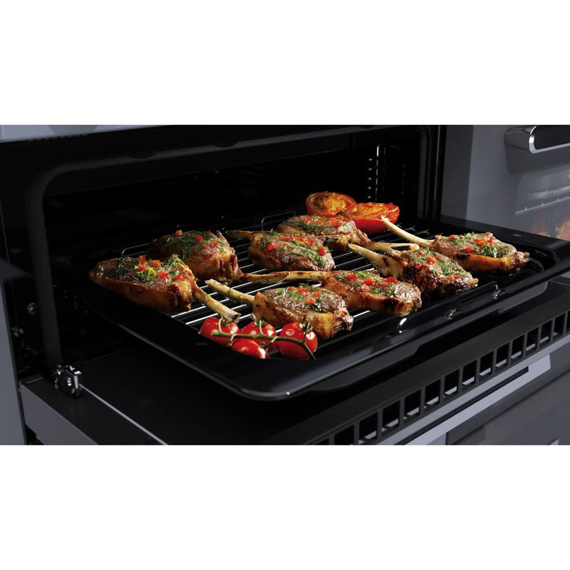 Rangemaster ESDLB110EIPSLT/CM1 Estel Deluxe 110cm Induction Cooker - Slate/Chrome*contact store for price*