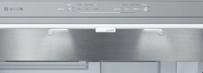 Bosch KFF96PIEP Series 8 Total No Frost French door Fridge Freezer Plumbed Ice & Water - Brushed steel anti-fingerprint*contact store for price*
