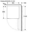 Bosch Series 2 GTV15NWEBG Undercounter Freezer - White*contact store for price*