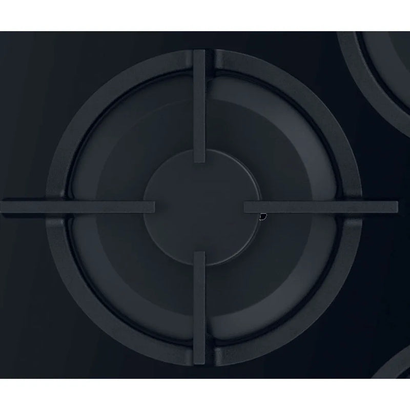 Hotpoint HGS61SBK 60cm Gas On Glass 4 Burner Gas Hob*contact store for price*