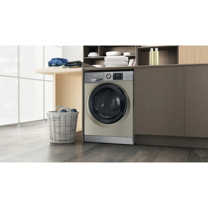 Hotpoint NDB9635GKUK 9/6kg 1400 Spin Washer Dryer - Graphite