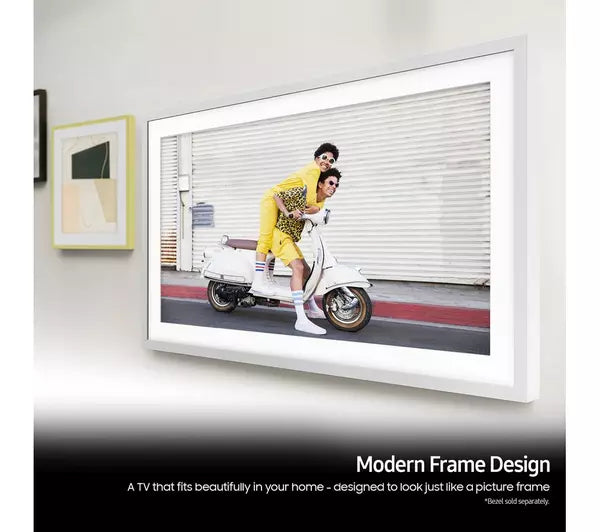 SAMSUNG The Frame Art Mode QE55LS03BGUXXU 55" Smart 4K Ultra HD HDR QLED TV with Bixby & Alexa