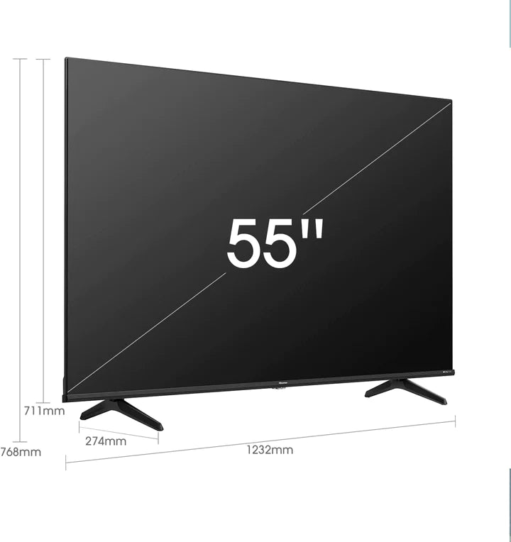 HISENSE 55E7HQTUK 55" Smart 4K Ultra HD HDR QLED TV with Amazon Alexa