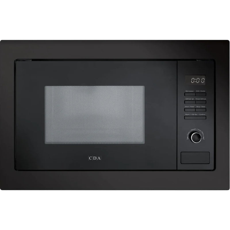 CDA VM231BL 900W Built-In Microwave & Grill - Black