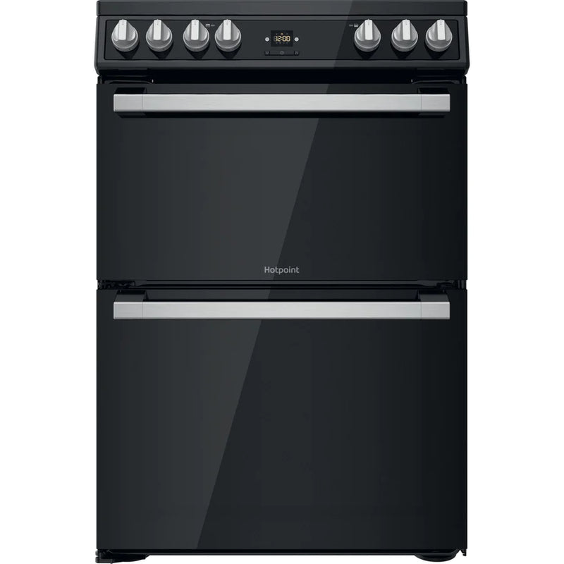 Hotpoint HDT67V9H2CB/UK Electric Cooker with Ceramic Hob - Black [catalytic liners]