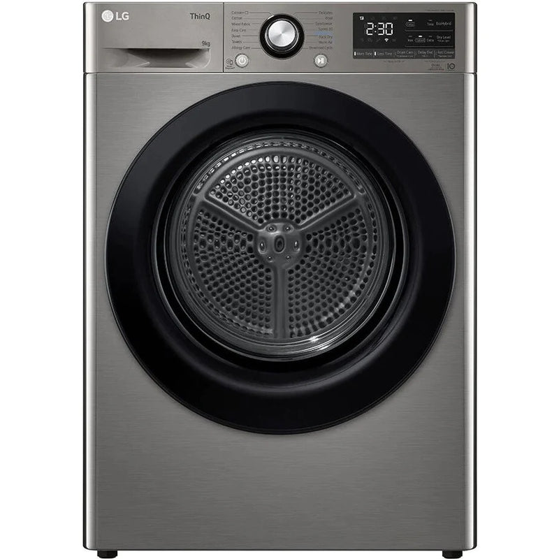 LG FDM309S 9KG Dual Inverter Heat Pump™ Tumble Dryer - Graphite