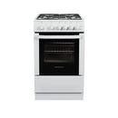 Nordmende CTG52LPGWH 50cm Single Cavity LPG Gas Cooker White - Free 3yr Parts & Labour Warranty On Registration