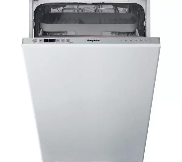 HOTPOINT HSIC3M19UKN Slimline Fully Integrated Dishwasher [top cutlery rack]