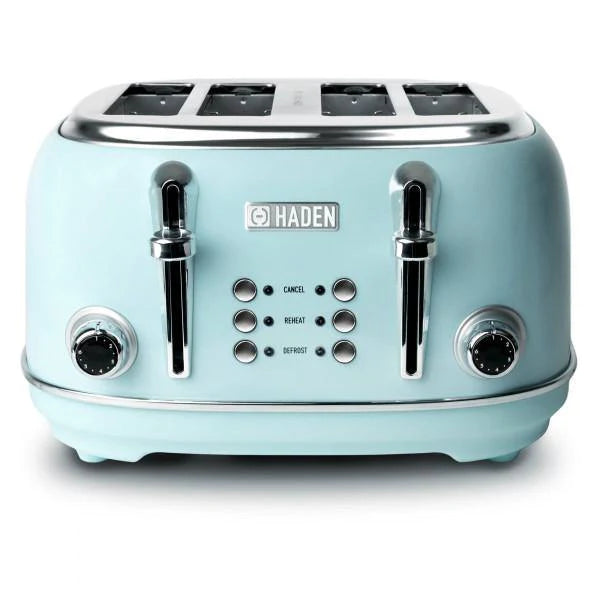 Haden 194244 Heritage 4 slice toaster in blue