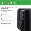 Hamilton Beach HB4001 SimpliFry 4.2L Air Fryer